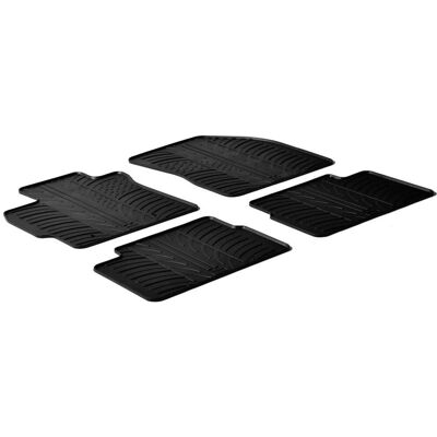 Tappetini GledRing per Toyota Auris 2007 - 4 pezzi, nero Tappetini GledRing per Toyota Auris 2007 - 4 pezzi, nero