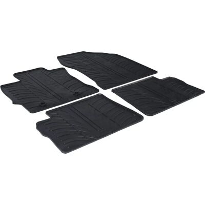 GledRing Toyota Auris - Ensemble de Tapis en Caoutchouc 4 Pièces GledRing Toyota Auris - Ensemble de Tapis en Caoutchouc 4 Pièces