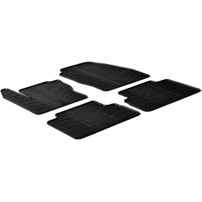 Tappetini Gledring Ford C-Max 2010-2014 - Tappeti in gomma Tappetini Gledring Ford C-Max 2010-2014 - Tappeti in gomma