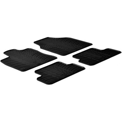 Tappetini in Gomma GledRing per Nissan Qashqai - 4 Pezzi - Rivestimento del Pavimento Tappetini in Gomma GledRing per Nissan Qashqai - 4 Pezzi - Rivestimento del Pavimento