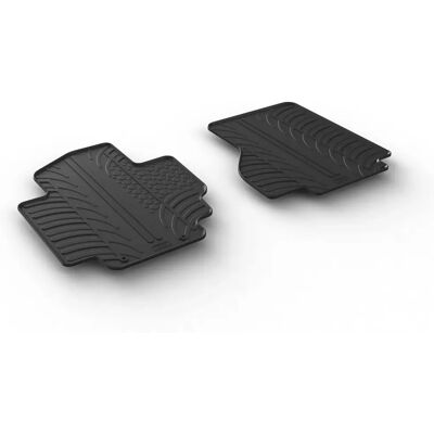 Tapis Gledring pour Nissan e-NV200 Van 2014 - 4 pièces, Clips, Caoutchouc - Publicité Tapis Gledring pour Nissan e-NV200 Van 2014 - 4 pièces, Clips, Caoutchouc - Publicité
