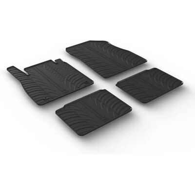 Tapis en Caoutchouc Gledring Nissan Micra K14 2017 - 4 Pièces Tapis en Caoutchouc Gledring Nissan Micra K14 2017 - 4 Pièces