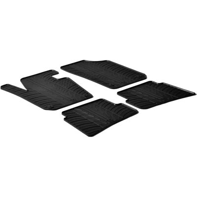 Tappetini Gledring per Seat Ibiza 2008 - 4 Pezzi - Nero Tappetini Gledring per Seat Ibiza 2008 - 4 Pezzi - Nero