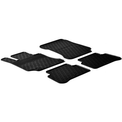 Tapis en Caoutchouc Gledring pour Mercedes E-Class W212 - 4 Pièces + Clips Tapis en Caoutchouc Gledring pour Mercedes E-Class W212 - 4 Pièces + Clips