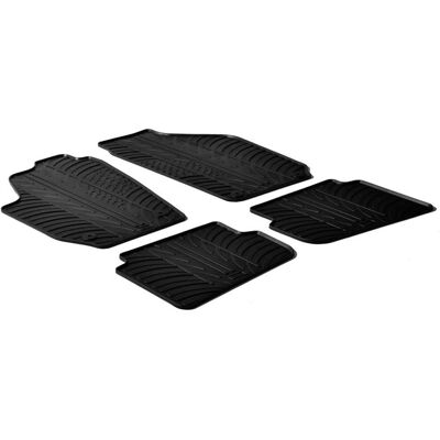 Gledring Rubber Car Floor Mats voor Skoda Fabia II 2007-2014 - Auto Accessoires Gledring Rubber Car Floor Mats voor Skoda Fabia II 2007-2014 - Auto Accessoires