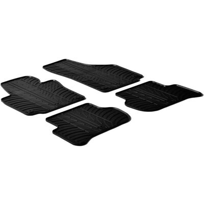 Tapis en Caoutchouc GledRing pour Skoda Yeti - Ensemble de 4, Noir - Publicité Tapis en Caoutchouc GledRing pour Skoda Yeti - Ensemble de 4, Noir - Publicité
