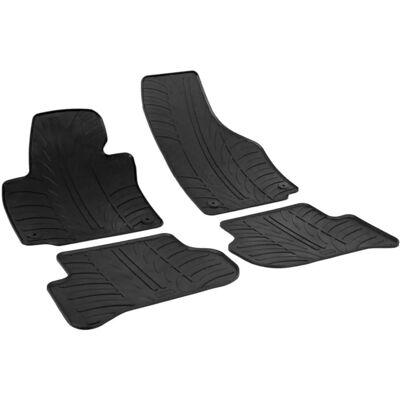 Tappetini Gledring per Skoda Yeti 2013 - 4 pezzi, Gomma, Nero Tappetini Gledring per Skoda Yeti 2013 - 4 pezzi, Gomma, Nero
