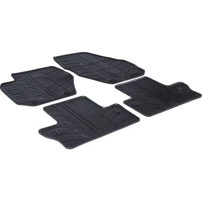 Tappetini in gomma Gledring per Volvo S60/V60 2010 - 4 pezzi + clips Tappetini in gomma Gledring per Volvo S60/V60 2010 - 4 pezzi + clips