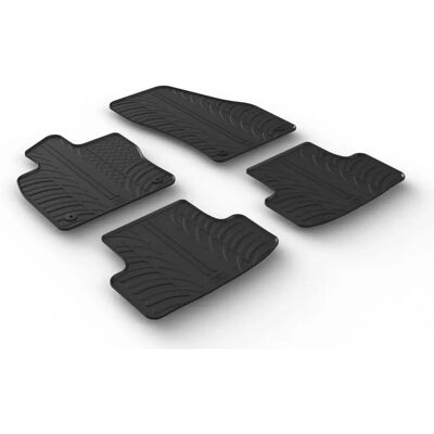 Tapis GledRing - Skoda Kamiq 2019 T-Design 4 pièces Tapis GledRing - Skoda Kamiq 2019 T-Design 4 pièces