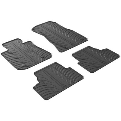 Tapetes de chão sob medida BMW i4 G26 2021 - 4 peças Tapetes de chão sob medida BMW i4 G26 2021 - 4 peças