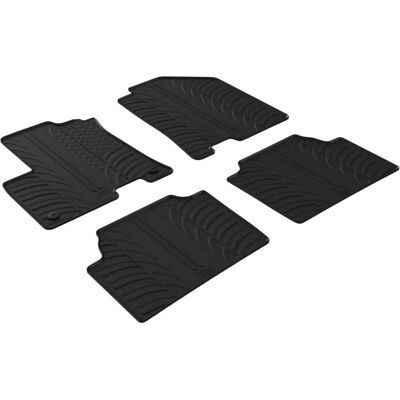 Tapis en caoutchouc GledRing pour Kia e-Niro - Tapis de voiture Tapis en caoutchouc GledRing pour Kia e-Niro - Tapis de voiture