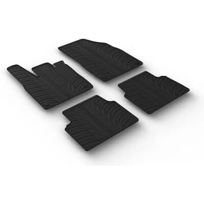 Ensemble de Tapis Gledring - 4 Tapis en Caoutchouc pour VW ID.3 2020 Ensemble de Tapis Gledring - 4 Tapis en Caoutchouc pour VW ID.3 2020