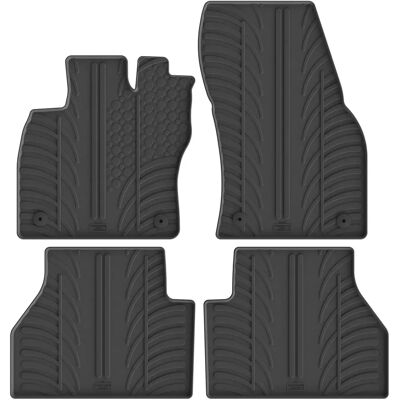 Tappetini in gomma Gledring per Volkswagen Caddy V MPV - 4 pezzi Tappetini in gomma Gledring per Volkswagen Caddy V MPV - 4 pezzi