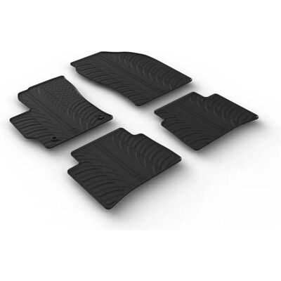 Tapis Gledring pour Toyota Corolla Hybrid - Tapis de voiture Tapis Gledring pour Toyota Corolla Hybrid - Tapis de voiture