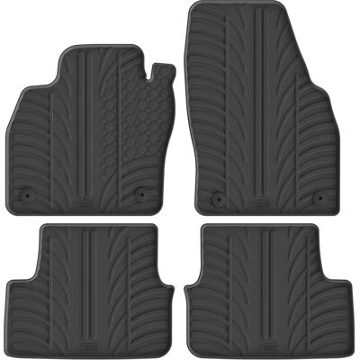 GledRing Maßgeschneiderte Gummimatten-Set 4er - Audi A1 2018+ GledRing Maßgeschneiderte Gummimatten-Set 4er - Audi A1 2018+