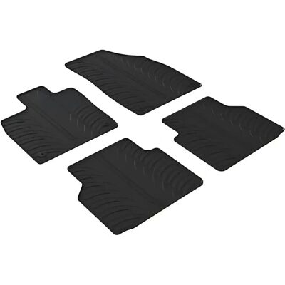 Tapis en caoutchouc Gledring sur mesure pour Audi Q4 e-tron & Sportback - 4 pièces Tapis en caoutchouc Gledring sur mesure pour Audi Q4 e-tron & Sportback - 4 pièces