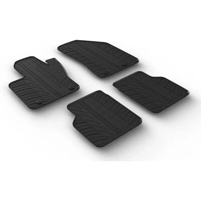 Gledring Gummimatten für Jeep Compass 2017 - 4 Stück Gledring Gummimatten für Jeep Compass 2017 - 4 Stück