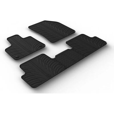 Tapis Gledring pour Citroën DS7 Crossback - 5 Pièces Tapis Gledring pour Citroën DS7 Crossback - 5 Pièces