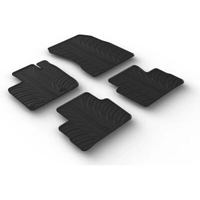 Tapis voiture Gledring Nissan Qashqai III (J12) 2021 - Caoutchouc, 4 pièces Tapis voiture Gledring Nissan Qashqai III (J12) 2021 - Caoutchouc, 4 pièces