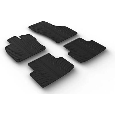 Tapis en caoutchouc GledRing pour Cupra Formentor 2020 - Ensemble de 4 + Clips Tapis en caoutchouc GledRing pour Cupra Formentor 2020 - Ensemble de 4 + Clips