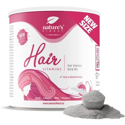 Vitamíny na vlasy Natures Finest - Kolagen, Biotin, MSM, Vitamin C - Podporují růst vlasů Vitamíny na vlasy Natures Finest - Kolagen, Biotin, MSM, Vitamin C - Podporují růst vlasů
