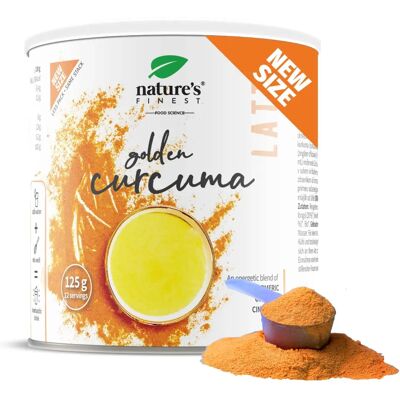 Nature's Finest Bio Kurkuma Latte 125 g - Míchací směs Nature's Finest Bio Kurkuma Latte 125 g - Míchací směs