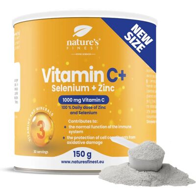 Vitamin C+ Citron od Nature's Finest - Práškový doplněk pro imunitu Vitamin C+ Citron od Nature's Finest - Práškový doplněk pro imunitu