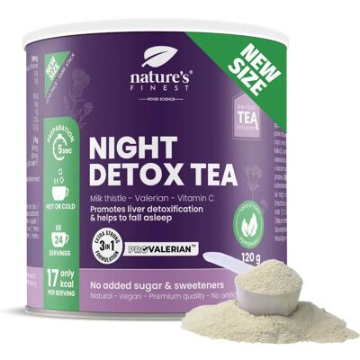 Nature's Finest Night Detox Tea - Detoxikace jater, Podpora spánku Nature's Finest Night Detox Tea - Detoxikace jater, Podpora spánku