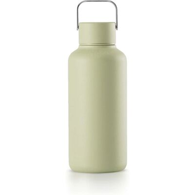 Equa Timeless RVS Waterfles - 600ml - Matcha Equa Timeless RVS Waterfles - 600ml - Matcha
