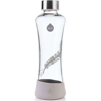 Bouteille d'eau EQUA Feather - 550ml - Verre Bouteille d'eau EQUA Feather - 550ml - Verre