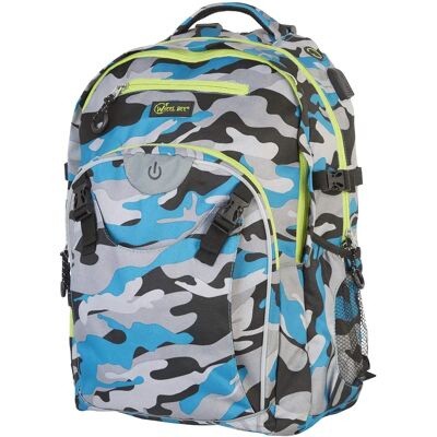 Wheel Bee Generation Z Blau Camouflage Rucksack Wheel Bee Generation Z Blau Camouflage Rucksack