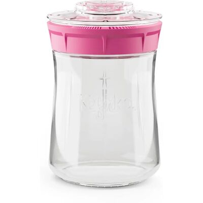 Kefirko Rosa 848ml - Fabricador de Kéfir para Hogar Kefirko Rosa 848ml - Fabricador de Kéfir para Hogar