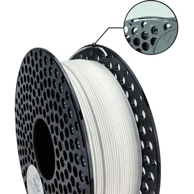 AzureFilm FP471-9010 - Hvit 1,75mm 2,1kg PLA 3D Filament AzureFilm FP471-9010 - Hvit 1,75mm 2,1kg PLA 3D Filament