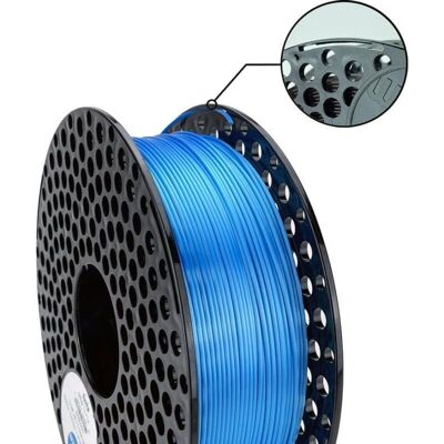 AzureFilm Silke Havblå 1,75mm 1kg 3D Filament - 3D Filament AzureFilm Silke Havblå 1,75mm 1kg 3D Filament - 3D Filament
