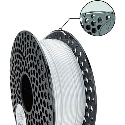 AzureFilm - Filament PETG - 1.75mm - Hvit - Filament AzureFilm - Filament PETG - 1.75mm - Hvit - Filament