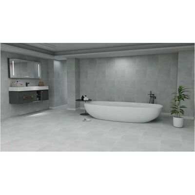 Rivestimento SPC Zurich Cemento - 6 piastrelle 914x457mm Rivestimento SPC Zurich Cemento - 6 piastrelle 914x457mm