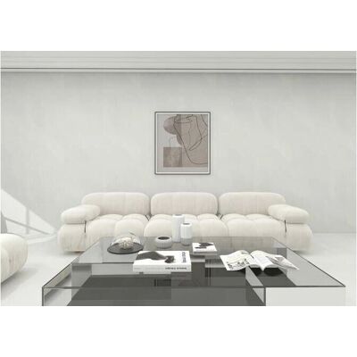Rivestimento Muro Marmo Bianco Tecnomat Bern - 3mm, 914x457mm, 6 pezzi Rivestimento Muro Marmo Bianco Tecnomat Bern - 3mm, 914x457mm, 6 pezzi