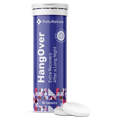 FutuNatura HangOver – compresse effervescenti - Supporto al recupero FutuNatura HangOver – compresse effervescenti - Supporto al recupero