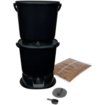 Skaza Essential 15,3L Composteurs Lot de 2 - Publicité Skaza Essential 15,3L Composteurs Lot de 2 - Publicité