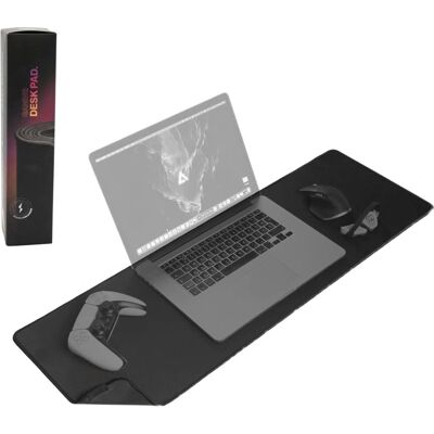 Deltahub Schwarzer Gaming-Schreibtischmatte - S - Komfortable Rutschfeste Oberfläche Deltahub Schwarzer Gaming-Schreibtischmatte - S - Komfortable Rutschfeste Oberfläche