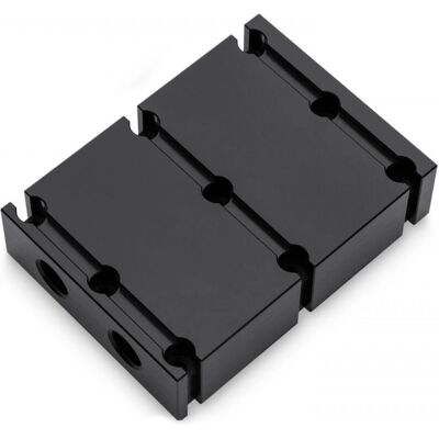 EK Water Blocks EK-Scalar Triple 2-Slot Wasserkühler - Schwarz EK Water Blocks EK-Scalar Triple 2-Slot Wasserkühler - Schwarz