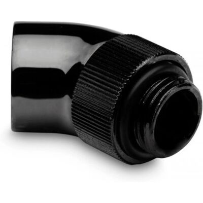 EK Water Blocks - EK-AF Classic Angled 45 Degree G1/4 Inch Black Nickel - Fitting EK Water Blocks - EK-AF Classic Angled 45 Degree G1/4 Inch Black Nickel - Fitting