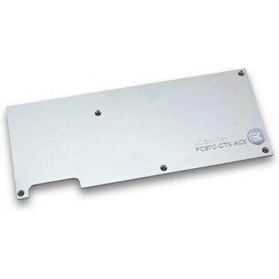 EK Water Blocks 3831109830529 GPU-Rückplatte - Wasserkühler Zubehör EK Water Blocks 3831109830529 GPU-Rückplatte - Wasserkühler Zubehör