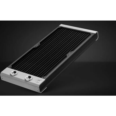 EK Water Blocks EK-Quantum Surface S280 Dual Fan Radiator - Schwarz - 280mm EK Water Blocks EK-Quantum Surface S280 Dual Fan Radiator - Schwarz - 280mm
