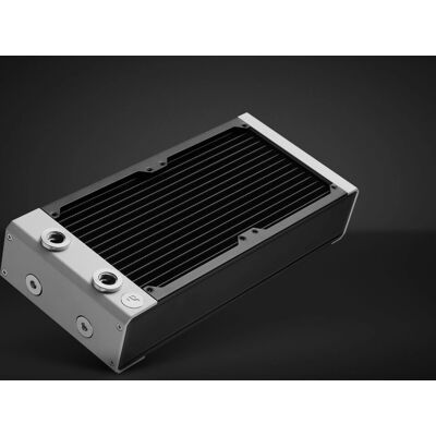 EK Water Blocks EK-Quantum Surface X240M Dual Fan Radiator - Schwarz - 240mm - Radiator EK Water Blocks EK-Quantum Surface X240M Dual Fan Radiator - Schwarz - 240mm - Radiator