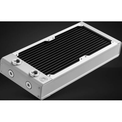 Radiatore doppio ventola EK Water Blocks EK-Quantum Surface P240M - Bianco - Raffreddamento PC Radiatore doppio ventola EK Water Blocks EK-Quantum Surface P240M - Bianco - Raffreddamento PC