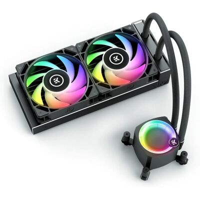 EK Water Blocks EK-Nucleus CR240 Lux D-RGB Refroidisseur CPU - Noir EK Water Blocks EK-Nucleus CR240 Lux D-RGB Refroidisseur CPU - Noir