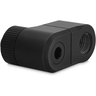 EK Water Blocks EK-Quantum Torque Double Rotary 28mm Fitting - Noir EK Water Blocks EK-Quantum Torque Double Rotary 28mm Fitting - Noir