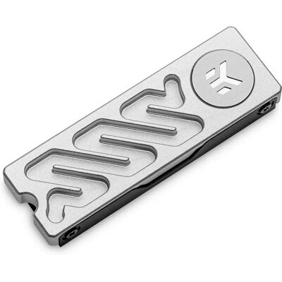 EK Water Blocks Quantum Convection M.2 NVMe Kühlkörper - Silber EK Water Blocks Quantum Convection M.2 NVMe Kühlkörper - Silber