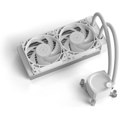 EK Water Blocks EK-Nucleus CR240 Lux D-RGB Refroidisseur liquide tout-en-un pour CPU - Blanc EK Water Blocks EK-Nucleus CR240 Lux D-RGB Refroidisseur liquide tout-en-un pour CPU - Blanc